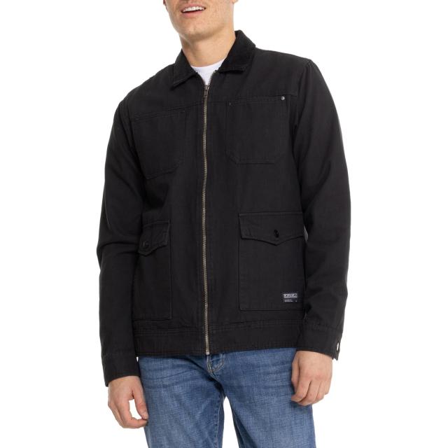 (取寄) メディナ オーバーシャツ - ロング スリーブ Ezekiel Medina Overshirt - Long Sleeve  Black