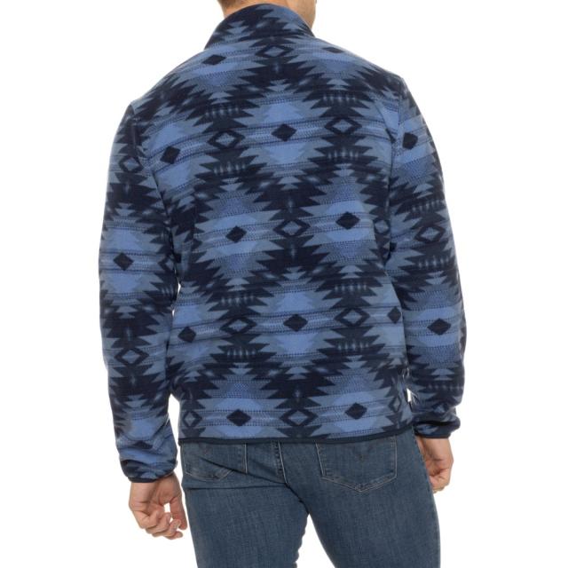 (取寄) ジェリー アズテック-インスパイヤード プリンテッド フルジップ フリース ジャケット Gerry Aztec-Inspired Printed Full-Zip Fleece Jacket  Navy