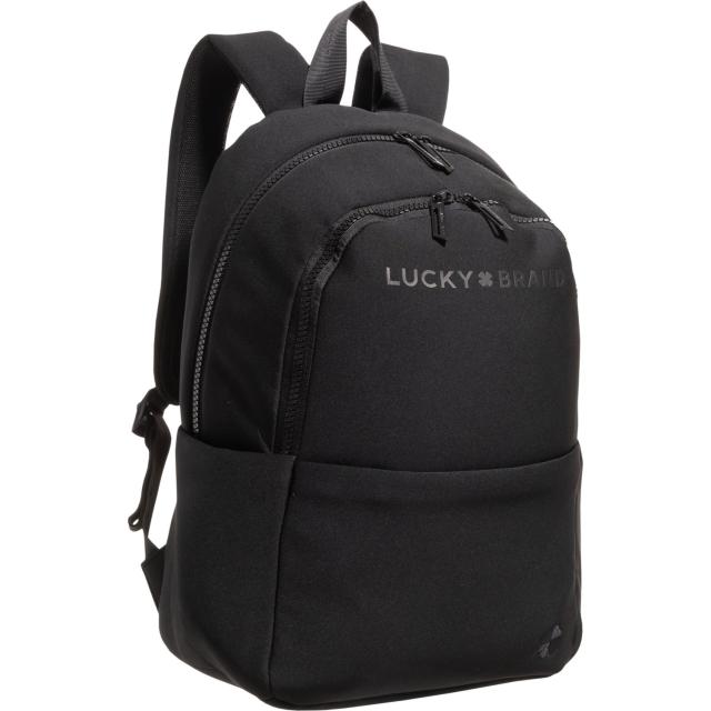 (取寄) ラッキーブランド グローブトロッター バックパック - ブラック Lucky Brand Globetrotter Backpack - Black Black