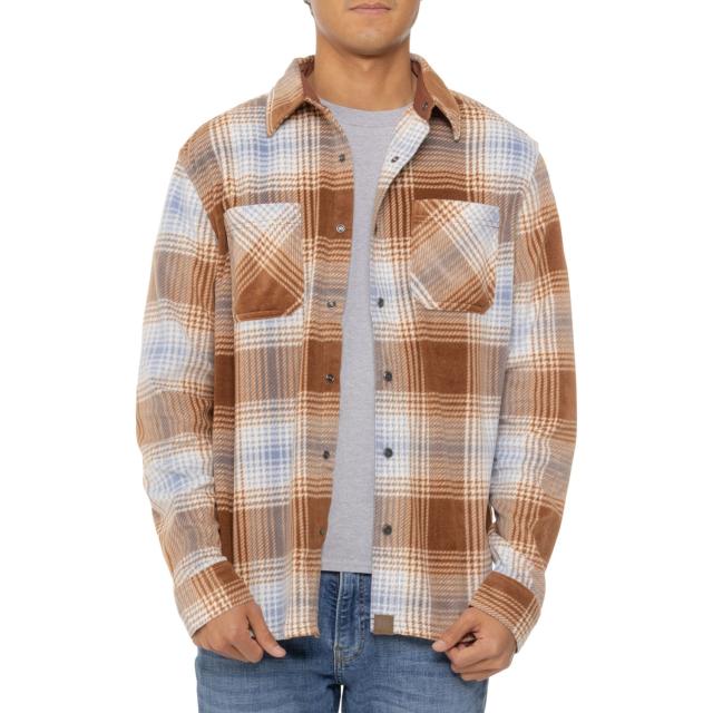 (取寄) ダコタグリズリー ラース プレイド フランネル シャツ - ロング スリーブ Dakota Grizzly Lars Plaid Flannel Shirt - Long Sleeve  Lava