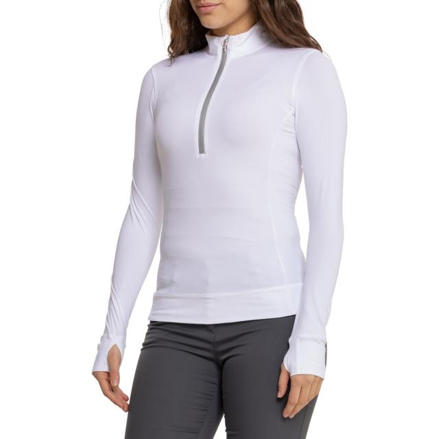 (取寄) グレイソン ハレー ジップ ネック シャツ - ロング スリーブ Greyson Halley Zip Neck Shirt - Long Sleeve  Arctic