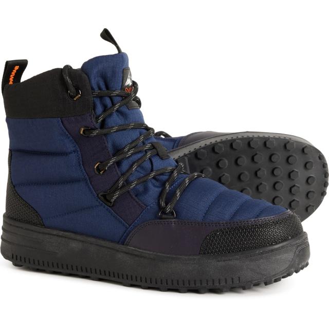 (取寄) スイムズ メンズ スノー ランナー ミッド スノー ブーツ SWIMS men  Runner Mid  Boots (For Men)  Navy/Black