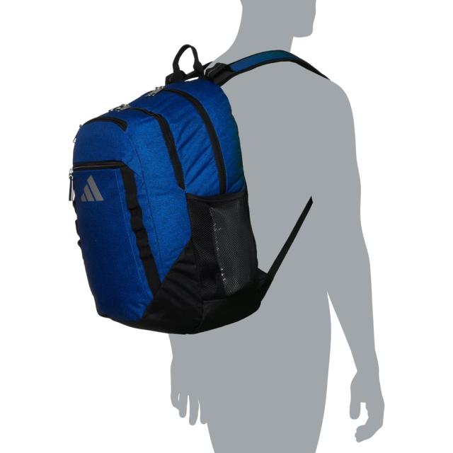 (取寄) アディダス バックパック - ツイル ブライト メタル adidas Excelerator Backpack - Twill Bright -Legend Ink-Black-Silver l  Twill Bright /Legend Ink/Black/Silver l