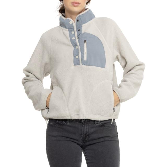 (取寄) キョーダンアウトドア プルオーバー スナップネック フリース ジャケット Kyodan Outdoor Pullover Snap-Neck Fleece Jacket  Soapstone/ Gray