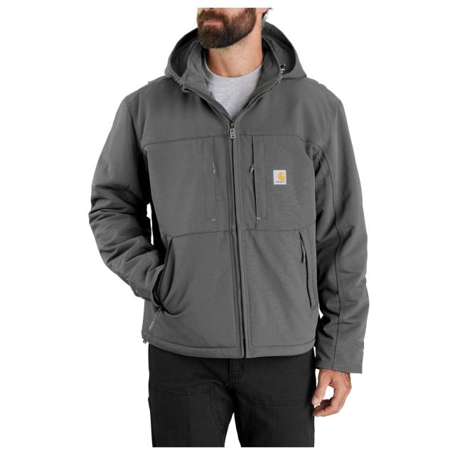 (取寄) カーハート スーパー ダックス リラックスド-フィット フィット ジャケット - インサレーテッド Carhartt 106006 Super Dux Relaxed Fit Jacket - Insulated Steel