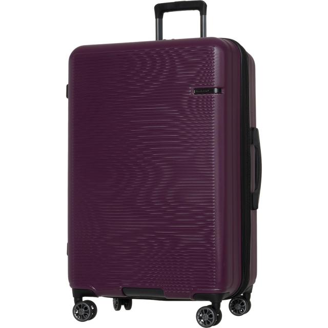 (取寄) ブルックストーン 29インチ ネルソン スピナー スーツケース - ハードサイド, エクスパンダブル, プラム Brookstone 29” Nelson Spinner Suitcase - Hardside, Expandable, Plum  Plum