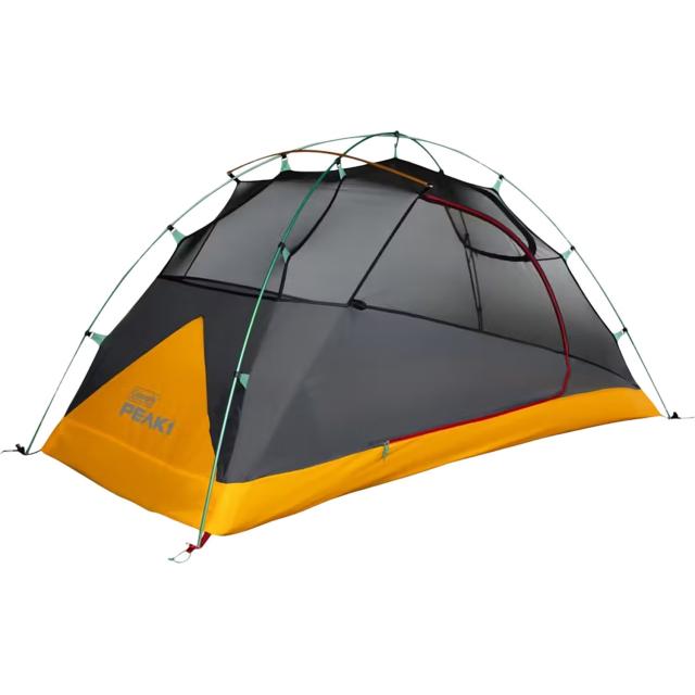 (取寄) コールマン ピーク1 バックパッキング テント - 3-パーソン, 3-シーズン Coleman Peak1 Backpacking Tent - 3-Person, 3-Season  Dark Stone