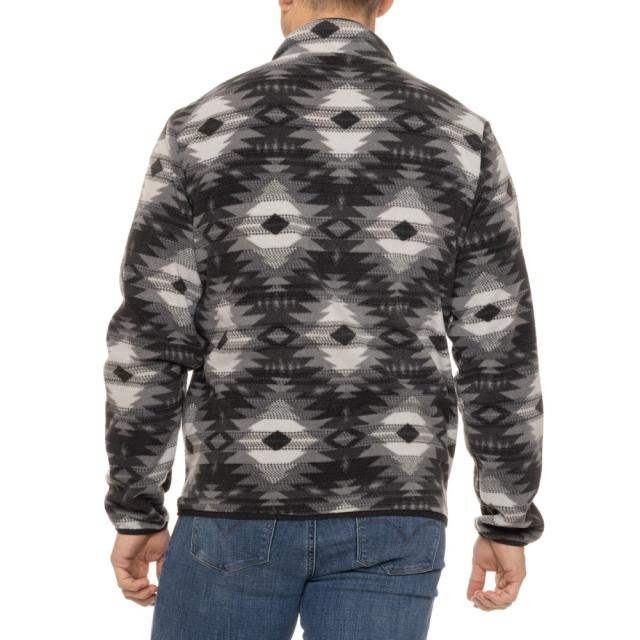 (取寄) ジェリー アズテック-インスパイヤード プリント フリース ジャケット - フルジップ Gerry Aztec-Inspired Print Fleece Jacket - Full-Zip  Gray