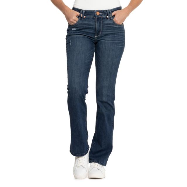 (取寄) デモクラシー アブテクノロジー ブーツカット ジーンズ - ハイ ライズ Democracy AbTechnology Bootcut Jeans - High Rise Indigoの通販は