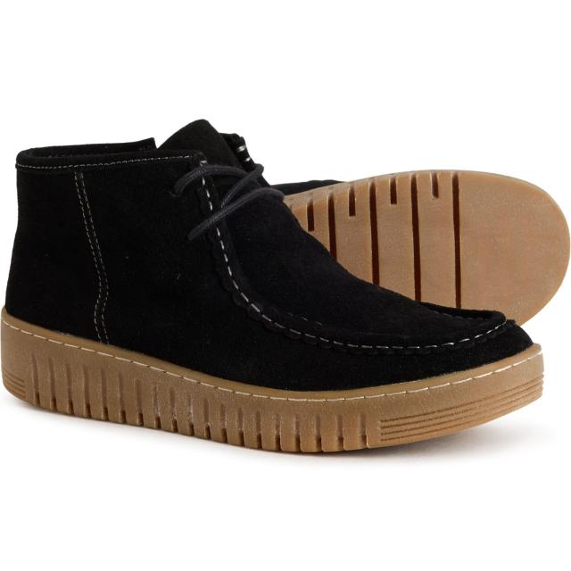 (取寄) コンフォーティヴァ レディース ホラント ブーツ Comfortiva women Holland Boots (For Women)  Black Suede