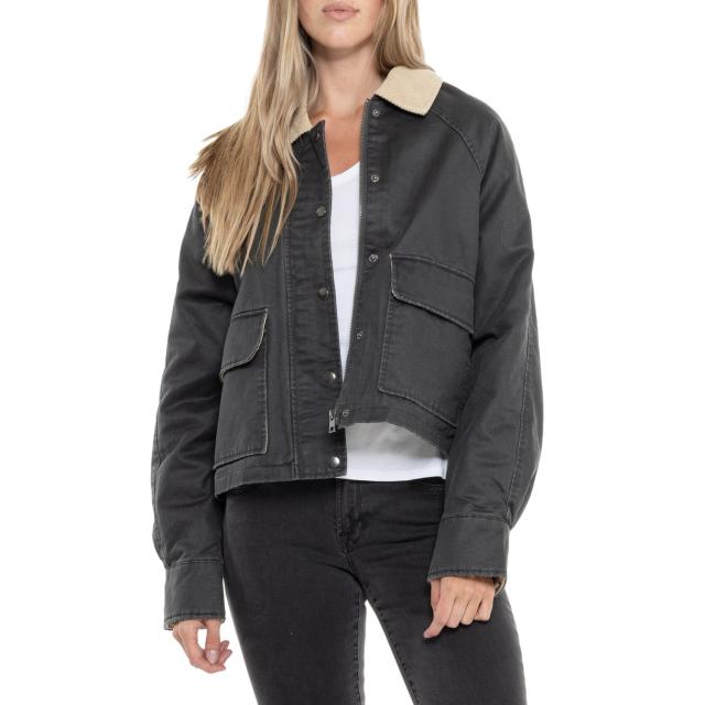 (取寄) ライトウェイト バーン ジャケット - インサレーテッド Greige Lightweight Barn Jacket - Insulated  Gray Combo