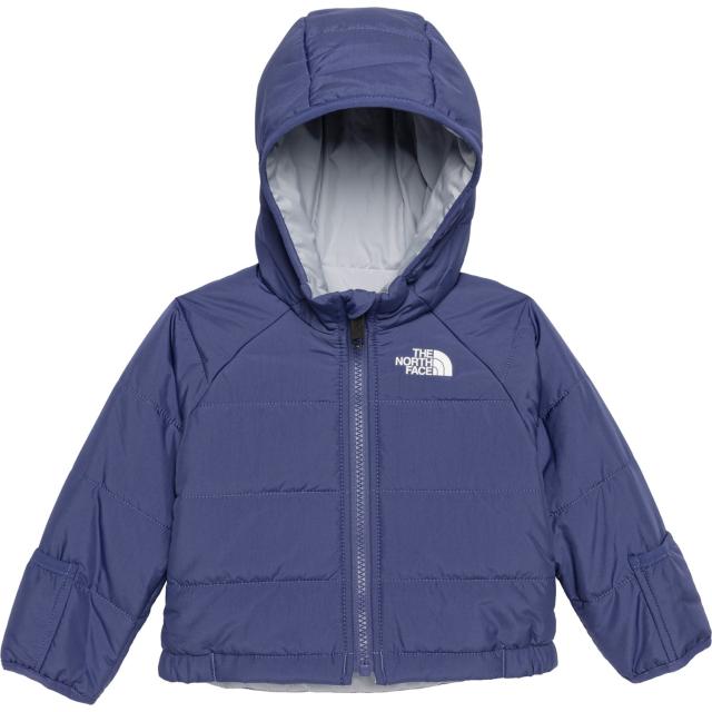 (取寄) ノースフェイス インファント ボーイズ ペリート フーデット ジャケット - リバーシブル, インサレーテッド The North Face Infant Boys Perrito Hooded Jacket - Reversible, Insulated Cave Blue