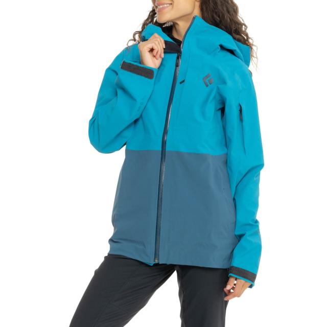 (取寄) ブラックダイヤモンド リーコン ストレッチ スキー シェル ジャケット - ウォータープルーフ, レコ  Recon Stretch Ski Shell Jacket - Waterproof, RECCO  Azul-Azurite