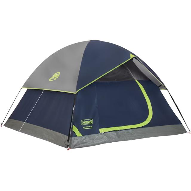 (取寄) コールマン サンドーム テント - 2-パーソン, 3-シーズン Coleman Sundome Tent - 2-Person, 3-Season  Navy/Grey