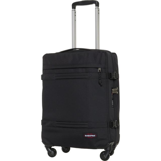 (取寄) イーストパック 4 S キャリーオン ダッフル バッグ - ソフトサイド, ブラック Eastpak Transit'r 4 S Carry-On Duffel Bag - Softside, Black  Black