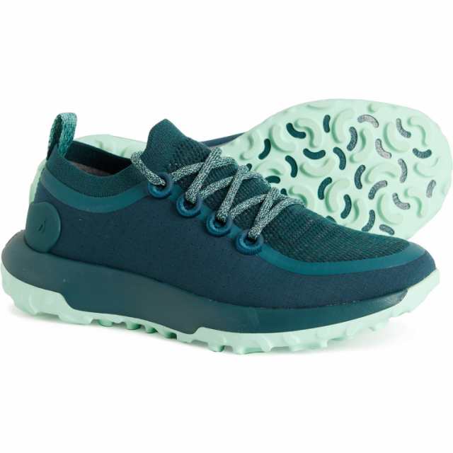 (取寄) オールバーズ レディース トレイル ランナー SWT ランニング シューズ Allbirds women Trail Runner SWT Running Shoes (For Women)  Deep Emerald (Buoyant Mint)の通販は