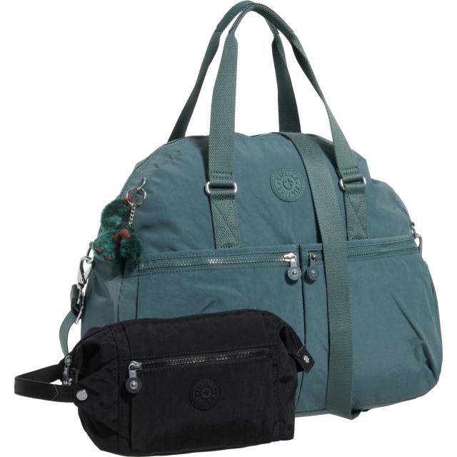 (取寄) キプリング ユージナ セット - 2-ピース Kipling Eugina Set - 2-Piece  Light Aloe Tonal/Black