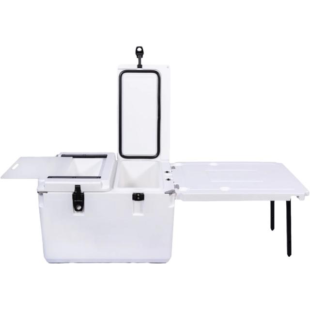 (取寄) クーラー ウィズ モバイル キッチン - 60 Qt. Pacbak P60-MK Cooler with Mobile Kitchen - 60 qt.  White