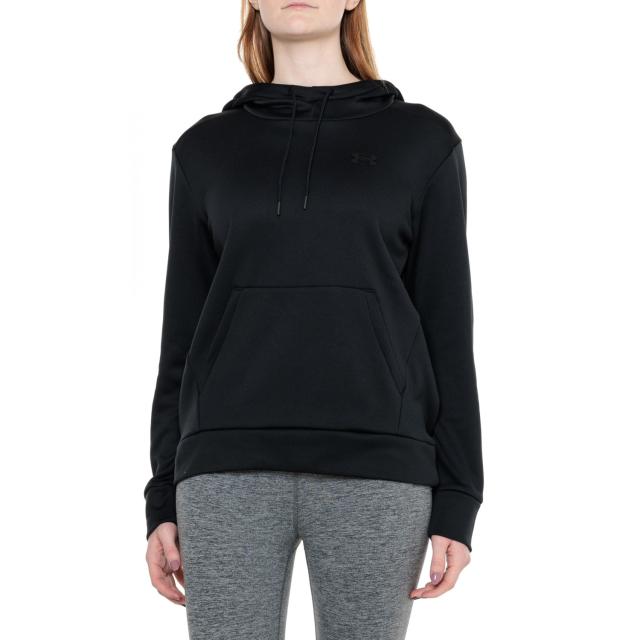 (取寄) アンダーアーマー フリース レフト チェスト ブーディ Under Armour Fleece Left Chest Hoodie Blackの通販は