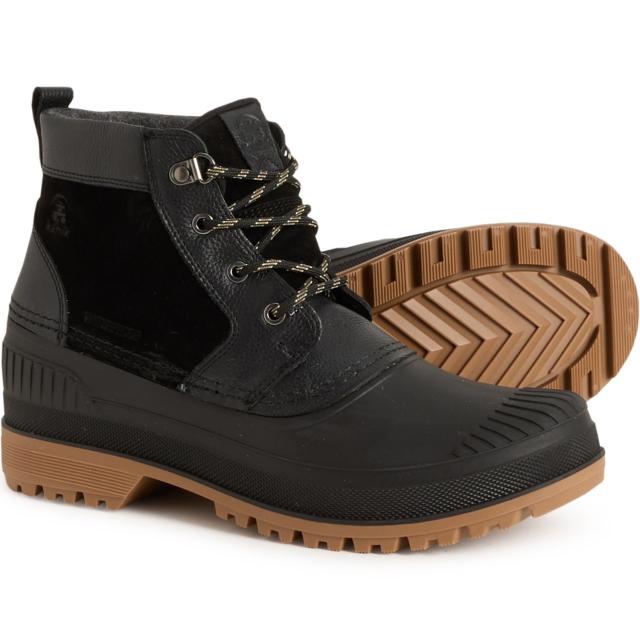 (取寄) カミック メンズ ヘムロック LO ウィンター ブーツ Kamik men Hemlock Lo Winter Boots (For Men)  Black