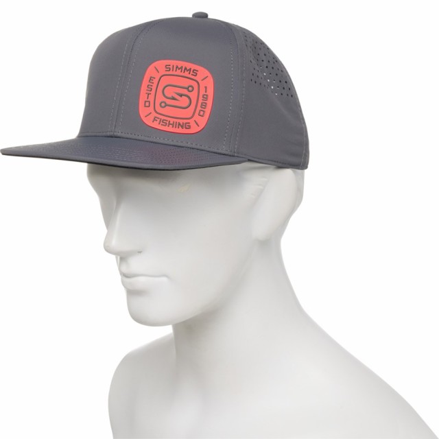(取寄) シムス フックド トラッカー ハット Simms Hooked Trucker Hat  Steelの通販は