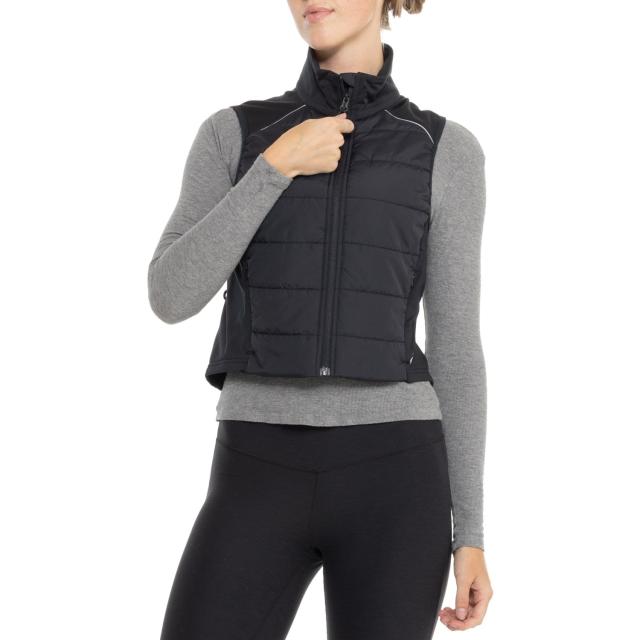 (取寄) アシックス クロップド ベスト ASICS Cropped Vest  Black