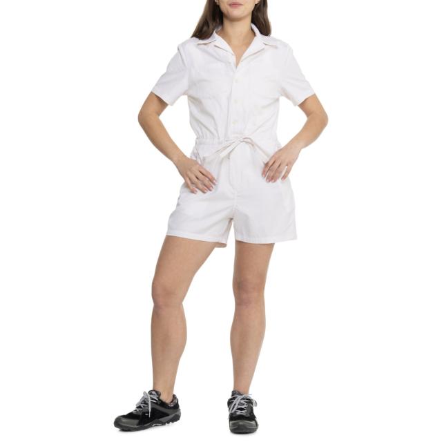 (取寄) フライロー アラウンド タウン ロンパー - ショート スリーブ Flylow Around Town Romper - Short Sleeve  Tusk