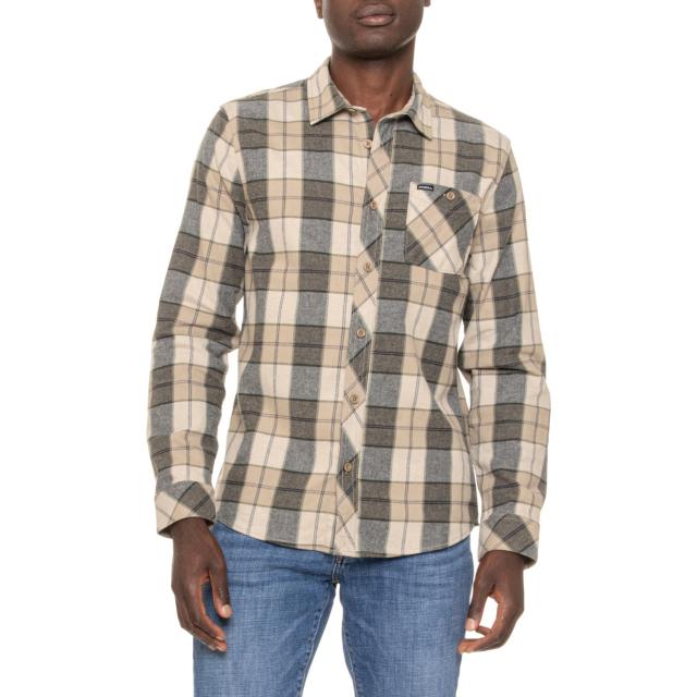(取寄) オニール ポートランド ストレッチ フランネル シャツ - ロング スリーブ O'Neill Portland Stretch Flannel Shirt - Long Sleeve  Khaki