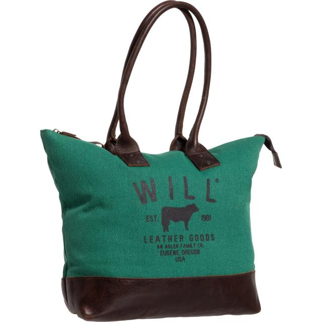 (取寄) ユーティリティ トート バッグ Will Leather Goods Utility Tote Bag  Green