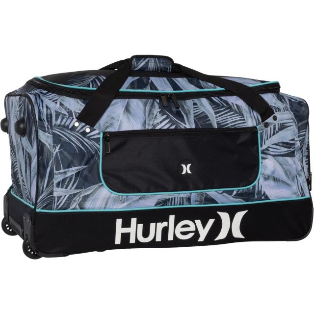 (取寄) ハーレー 30インチ カフナ ローリング ダッフル バッグ - グレイ トロピカル Hurley 30” Kahuna Rolling Duffel Bag - Grey Tropical  Grey Tropical