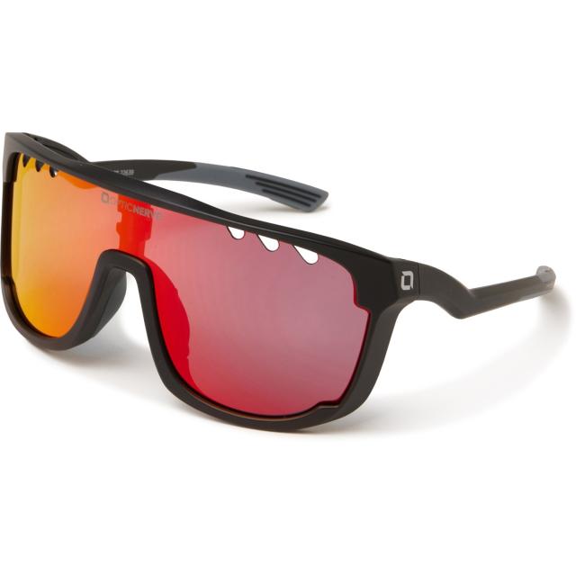 (取寄) オプティックナーヴ サングラス - ミラー レンジズ Optic Nerve FixieSauce Sunglasses - Mirror Lenses  Matte Black/Smoke/Red Mirror