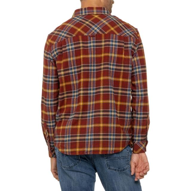 取寄) ハーレー プレイド フランネル ボタンアップ シャツ - ロング