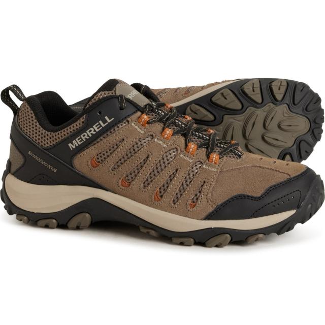 (取寄) メレル メンズ クロスランダー 3 ロウ ハイキング シューズ Merrell men Crosslander 3 Low Hiking Shoes (For Men)  Boulder Brindle