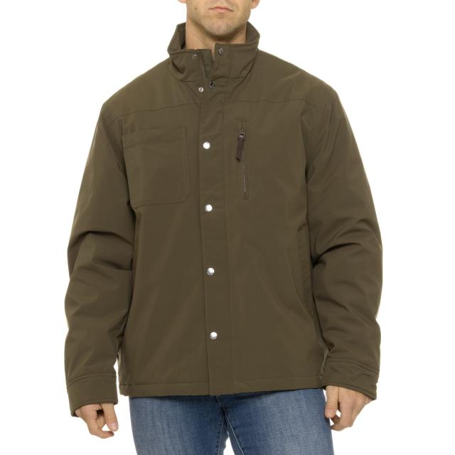 (取寄) ランズエンド オール イヤー フィールド ジャケット - インサレーテッド Lands' End All Year Field Jacket - Insulated Olive