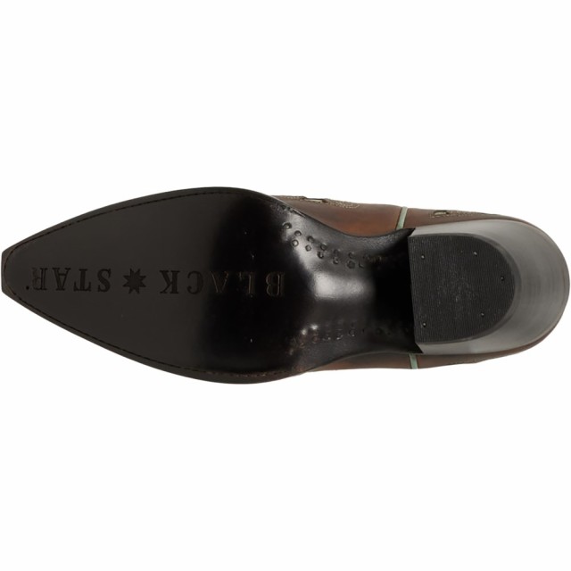 (取寄) レディース スニップ トゥ カウボーイ ブーツ BLACK STAR women Gruene Snip Toe Cowboy Boots (For Women)  Cafe/Sageの通販は