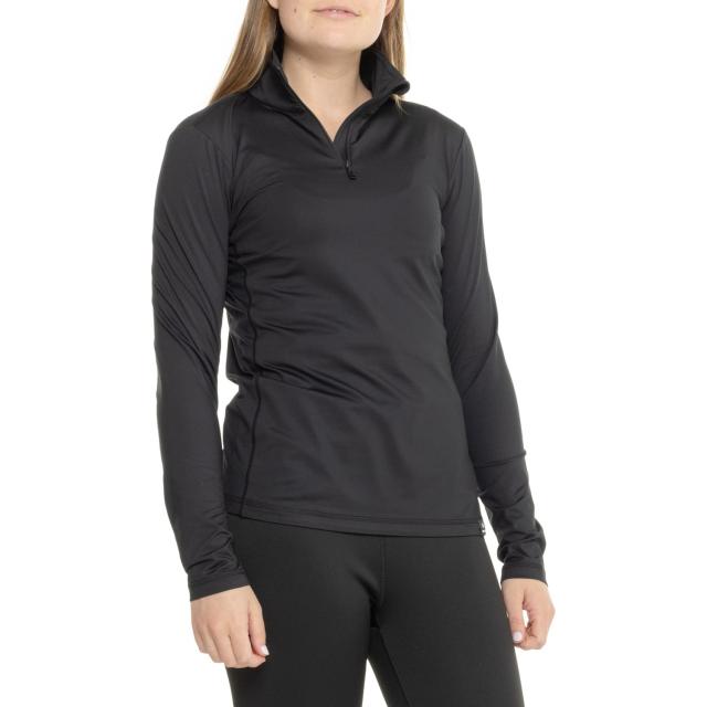 (取寄) ボグナー ミッドレイヤー シャツ - ジップ ネック, ロング スリーブ Bogner Fire + Ice Margo2 Midlayer Shirt - Zip Neck, Long Sleeve  Black