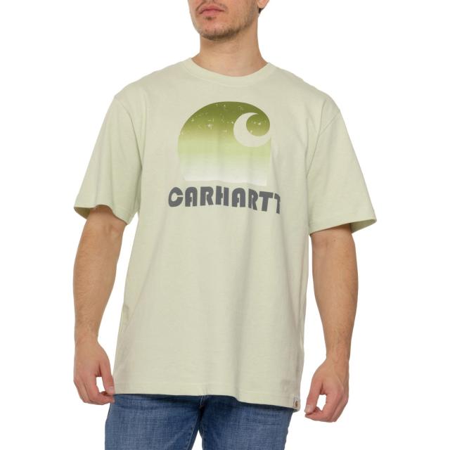 (取寄) カーハート ルーズ フィット ヘビーウェイト シー グラフィック T-シャツ - ショート スリーブ Carhartt 106151 Loose Fit Heavyweight C Graphic T-Shirt - Short Sleeve Tender Greensの通販は 6,320円