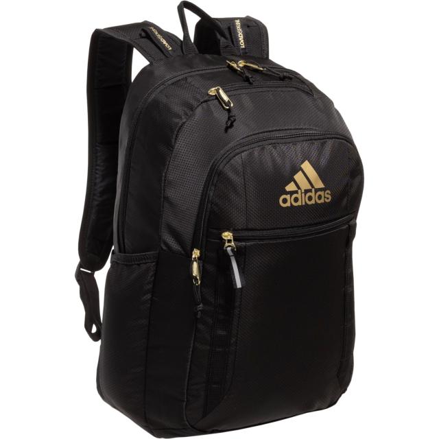 (取寄) アディダス エクセル 7 バックパック - ブラック-ゴールド メタリック adidas Excel 7 Backpack - Black-Gold llic  Black/Gold llic