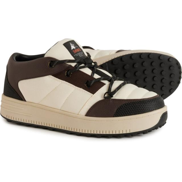 (取寄) スイムズ メンズ スノー ランナー ロウ スノー ブーツ SWIMS men  Runner Low  Boots (For Men)  Brw/Offw/Bla