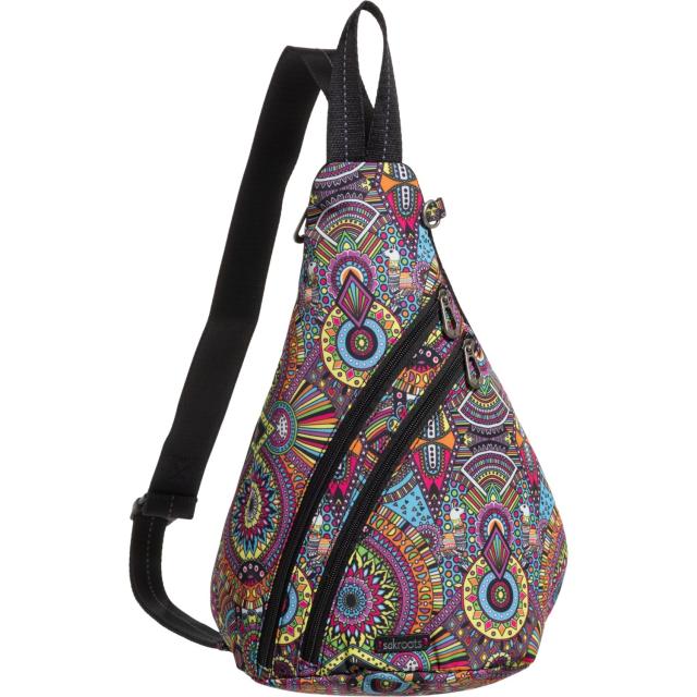 (取寄) サックルーツ オン ザ ゴー スリング バックパック Sakroots On the Go Sling Backpack  Rainbow Wanderlust