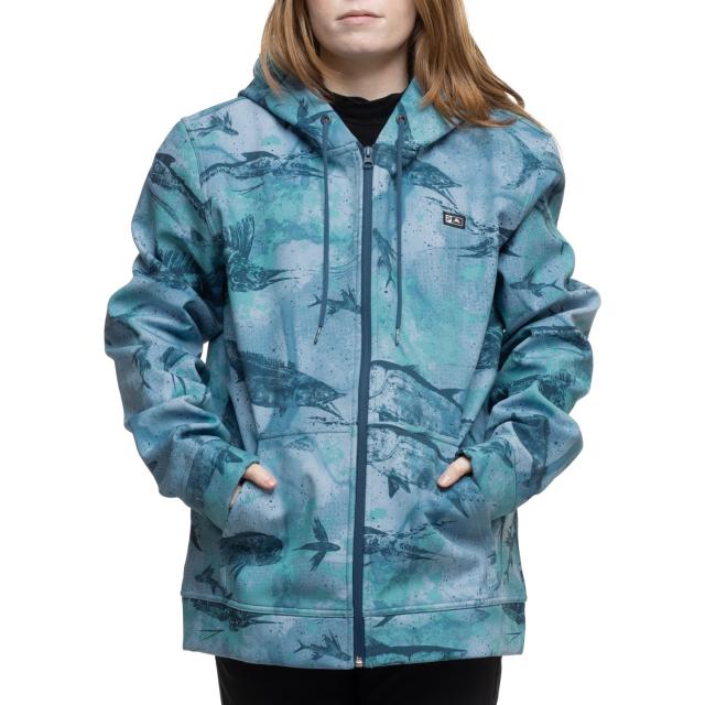 (取寄) ペラジック グランダー オープン シーズ ソフトシェル ジャケット Pelagic Grander Open Seas Softshell Jacket  Blue
