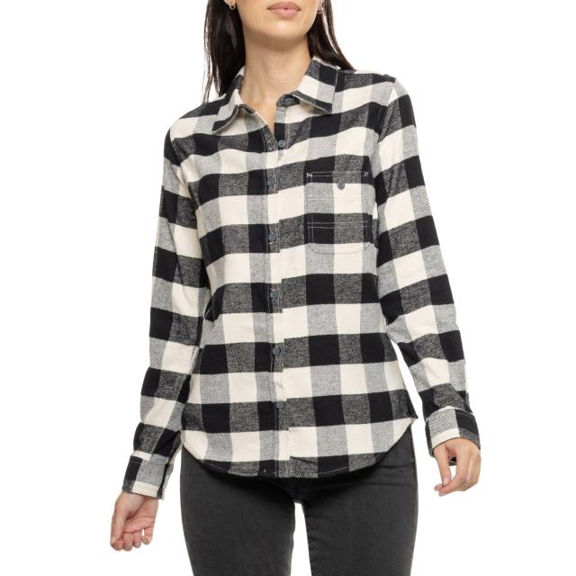 (取寄) ダブテイル ワークウェア ギブンズ ワーク シャツ - ロング スリーブ DOVETAIL WORKWEAR Givens Work Shirt - Long Sleeve  Cream/Black Buffalo Check Flannel