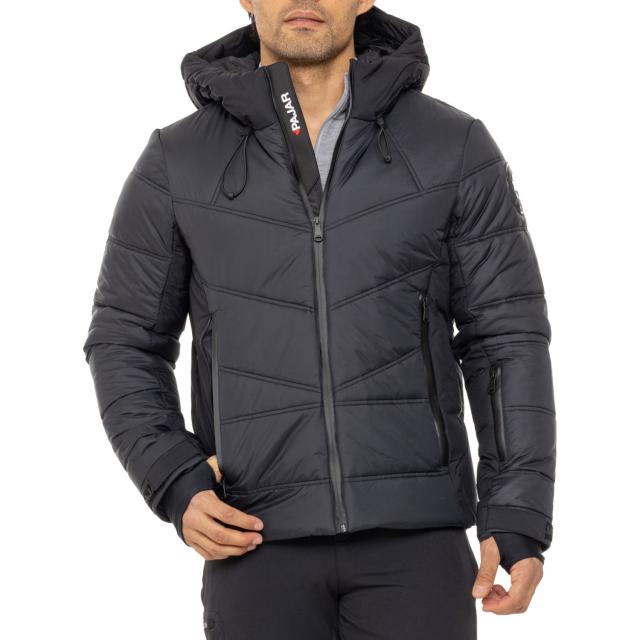 (取寄) パジャール テーベ ミックスド メディア スキー ジャケット - インサレーテッド Pajar Thebe Mixed Media Ski Jacket - Insulated  Black