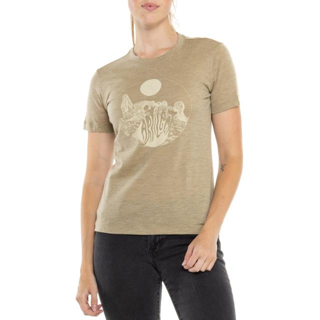 (取寄) アーティレクト ユーティリティー T-シャツ - メリノ ウール, ショート スリーブ ARTILECT Utilitee T-Shirt - Merino Wool, Short Sleeve  Putty