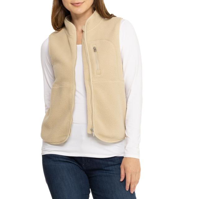 (取寄) キョーダンアウトドア ライトウェイト フリース ベスト - フル ジップ Kyodan Outdoor Lightweight Fleece Vest - Full Zip  Oyster