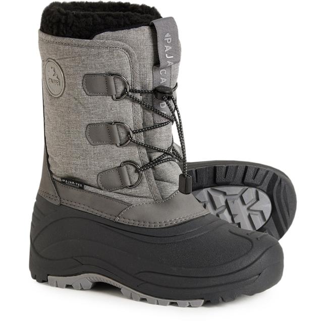 (取寄) パジャール ガールズ ジャクソン スノー ブーツ - ウォータープルーフ, インサレーテッド Pajar Girls Jackson Snow Boots - Waterproof, Insulated  Greyの通販は