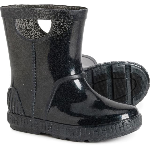 (取寄) アグオーストラリア トドラー ガールズ ドリズリータ グリッター レイン ブーツ - ウォータープルーフ UGG Australia UGG Australia Toddler Girls Drizlita Glitter Rain Boots - Waterproof Glitter Blackの通販は 9,440円