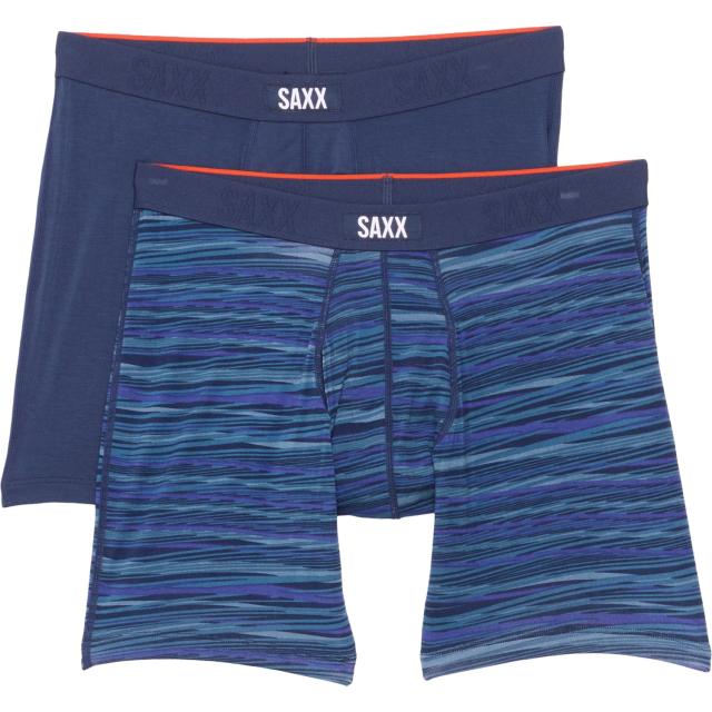 (取寄) サックス ヴィーブ エクストラ ボクサー ブリーフ - 2-パック SAXX Vibe Xtra Boxer Briefs - 2-Pack  Multi