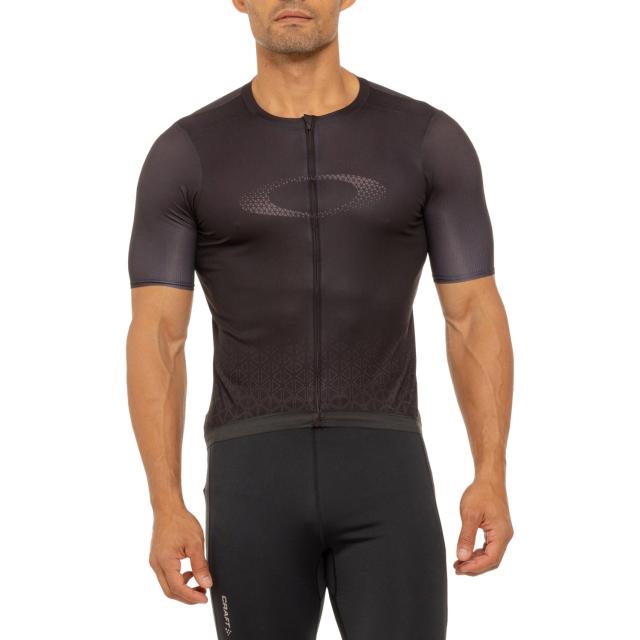 (取寄) オークリー エンデュランス パッカブル サイクリング ジャージ - ショート スリーブ Oakley Endurance Packable Cycling Jersey - Short Sleeve  Blackout