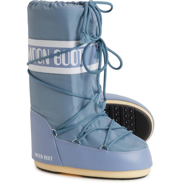 (取寄) レディース アイコン ブーツ MOON BOOTS women Icon Boots (For Women)  Elephant Grey